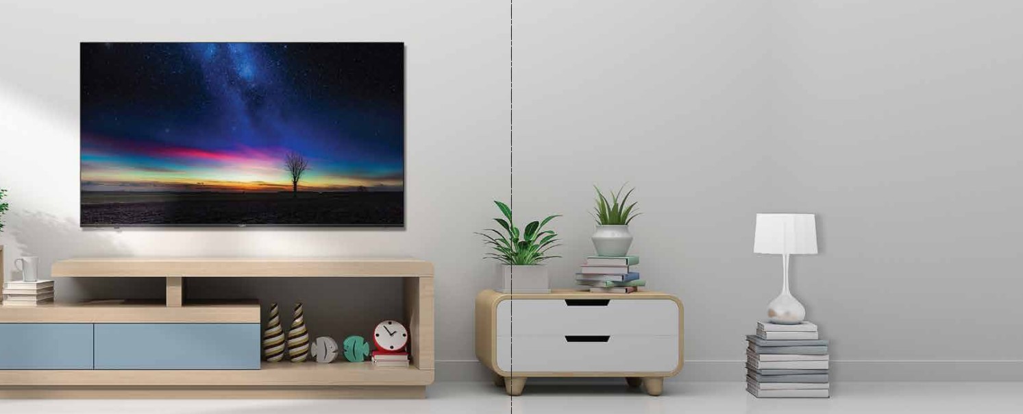 Android Tivi AQUA 4K TV 6600 Series LE65AQT6600UG 65''