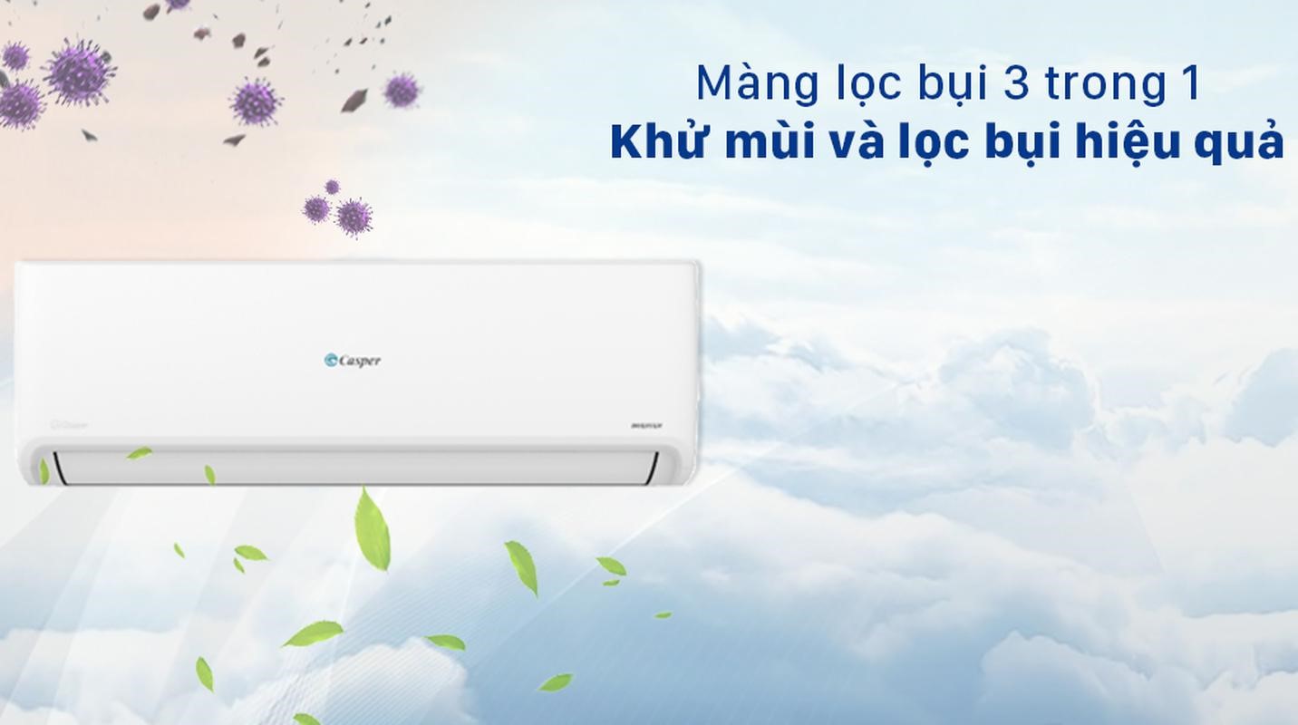[TOP 4] Dòng máy lạnh Casper 1.5HP làm mát phòng đến 20m2