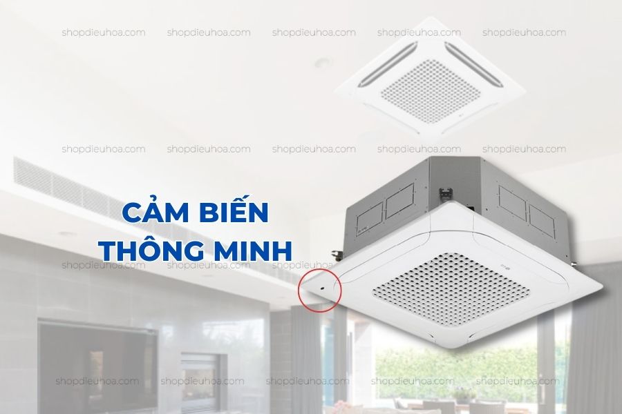 Máy lạnh âm trần 4 hướng thổi LG ZTNQ24GPLA0 Inverter 2.5 HP xuất xứ Thái Lan