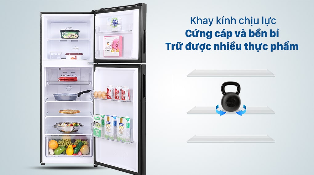 Tủ Lạnh Aqua Inverter 211 lít AQR-T238FA-(FB)