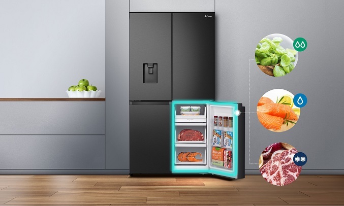 Tủ Lạnh Casper Inverter 645l RM-680VBW
