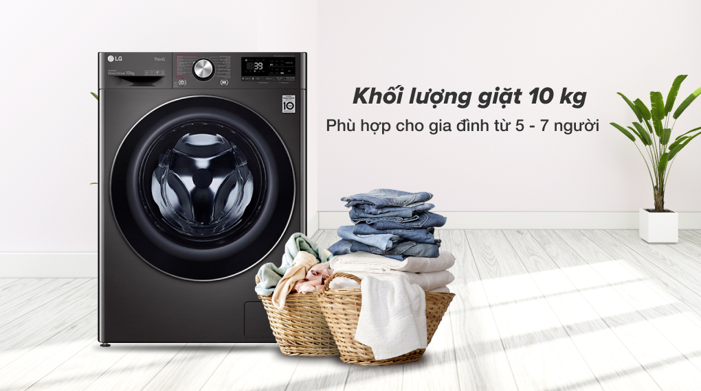 Máy Giặt LG Inverter 10kg FV1410S3B