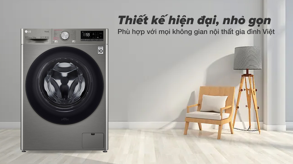 Máy Giặt LG Inverter 10kg FV1410S4P