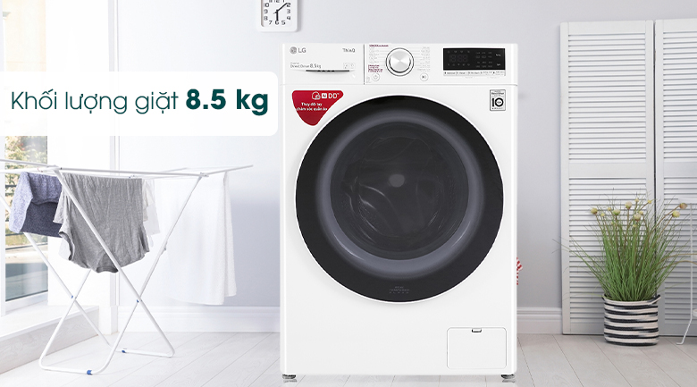 Máy Giặt LG Inverter 8kg FV1408S4W