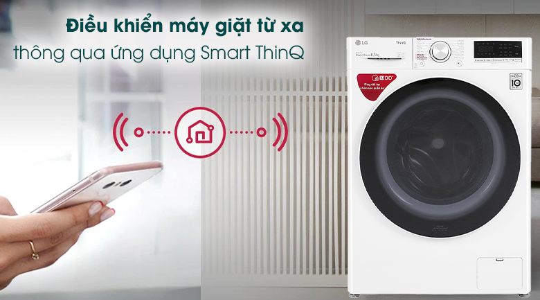 Máy Giặt LG Inverter 8kg FV1408S4W