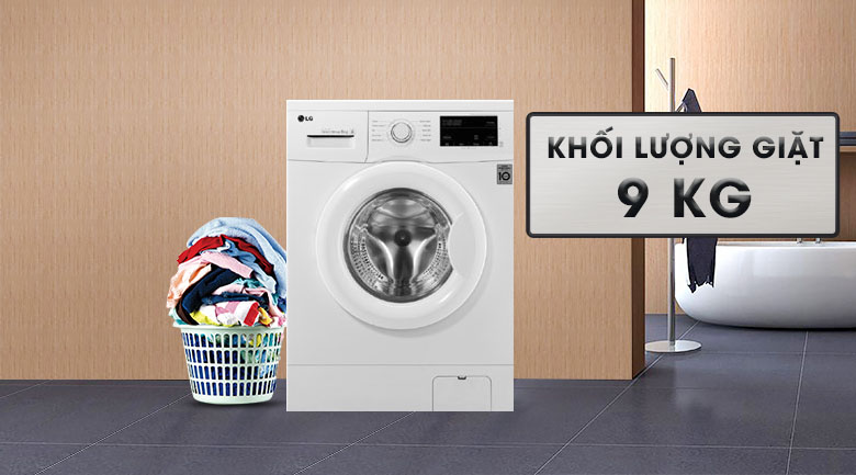 Máy Giặt LG Inverter 9kg FM1209N6W