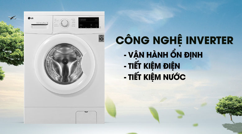 Máy Giặt LG Inverter 9kg FM1209N6W