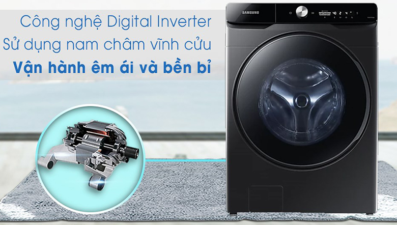 Máy Giặt Sấy Samsung Inverter 21kg WD21T6500GV/SV