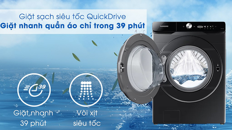 Máy Giặt Sấy Samsung Inverter 21kg WD21T6500GV/SV