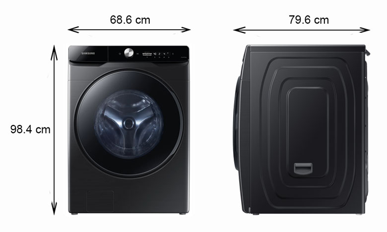 Máy Giặt Sấy Samsung Inverter 21kg WD21T6500GV/SV