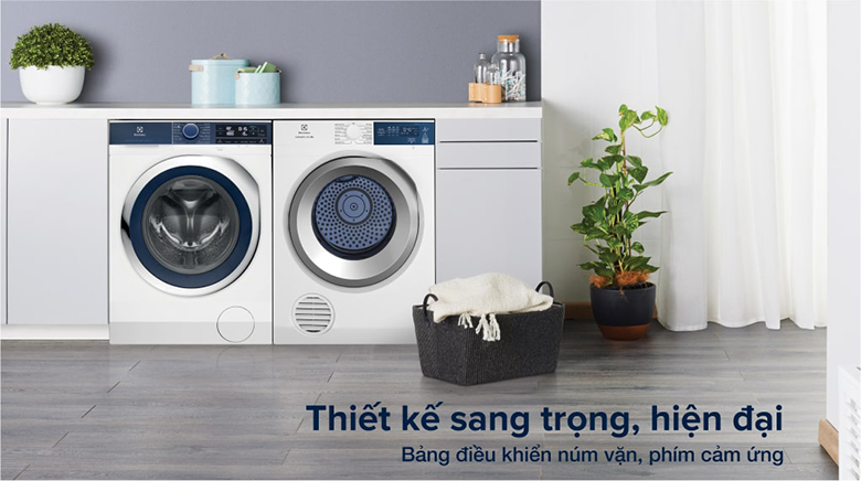 Máy sấy Electrolux 8.5kg EDS854J3WB Lồng Ngang EDS854J3WB