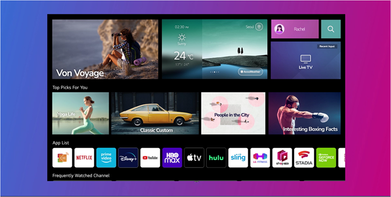 Smart Tivi OLED LG 4K 77 inch 77A2PSA