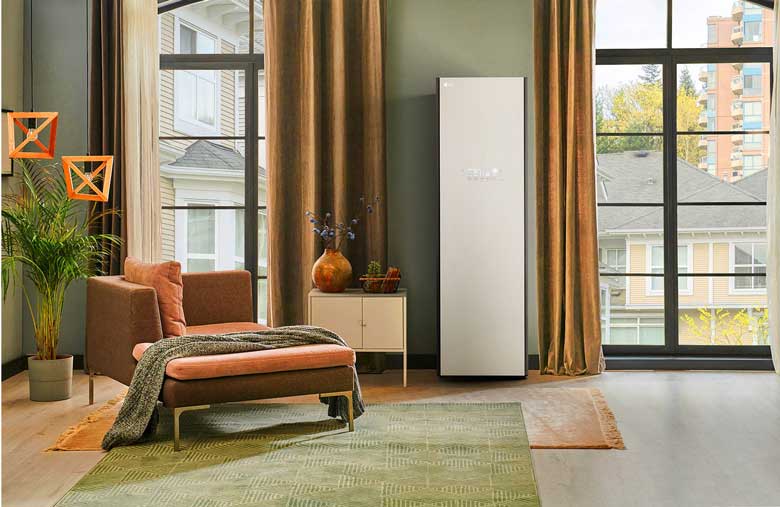 Tủ chăm sóc quần áo thông minh LG Styler Inverter 5 móc S5BOC