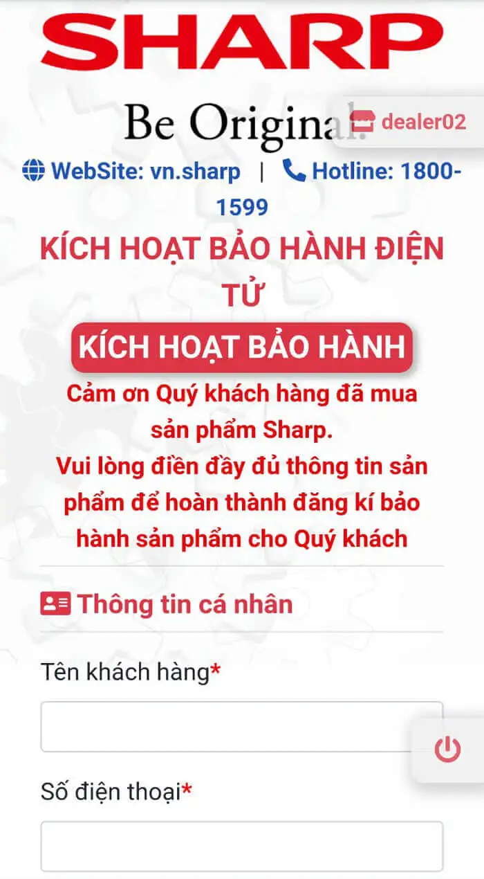 >> Chính sách bảo hành máy lạnh Sharp
