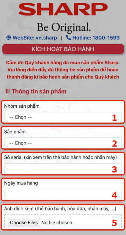 >> Chính sách bảo hành máy lạnh Sharp