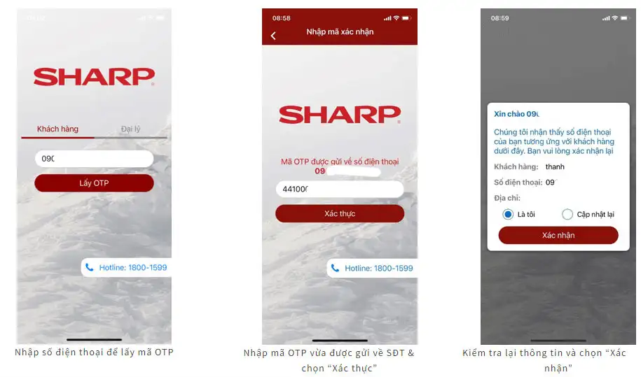 >> Chính sách bảo hành máy lạnh Sharp