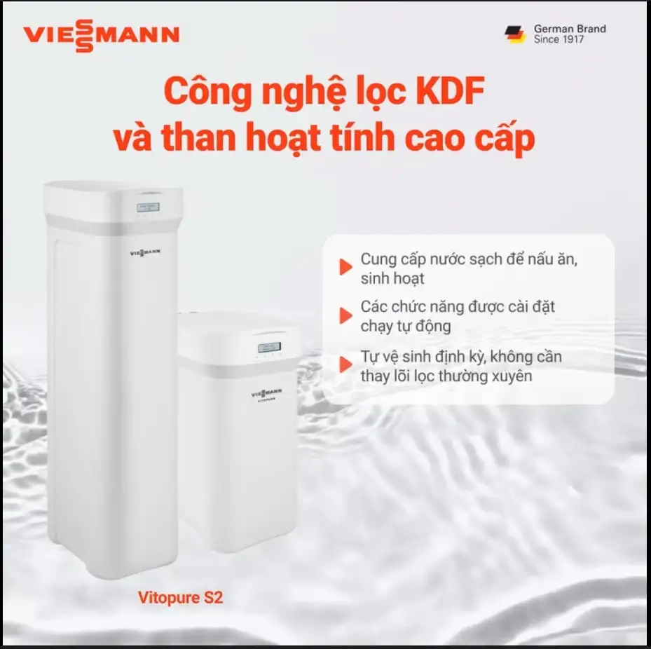 Máy lọc nước trung tâm VITOPURE S2-2T