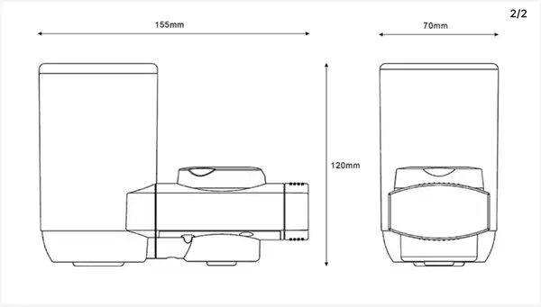 Thiết bị lọc nước trực tiếp tại vòi S6-T