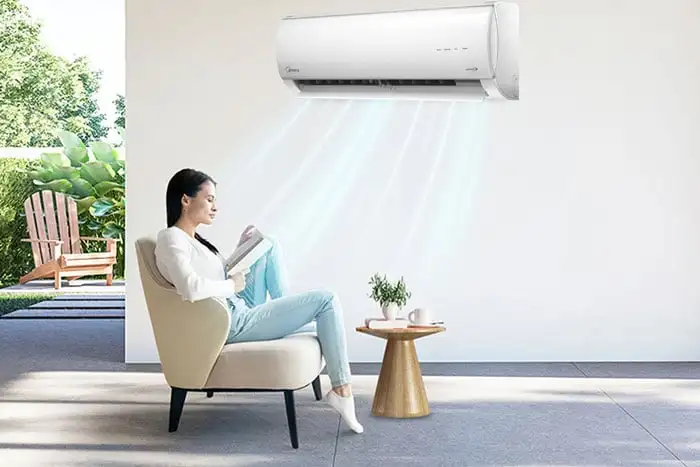 Điều hòa Midea MSAF6-10CDN8 có thiết kế dàn lạnh nhỏ gọn
