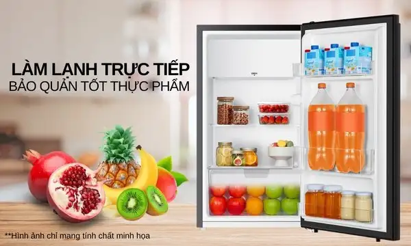 Tủ lạnh mini bar UltimateTaste 300 - Đen, 94L, EUM0930BD-VN 7 Tủ lạnh Mini Electrolux 94 lít EUM0930BD-VN