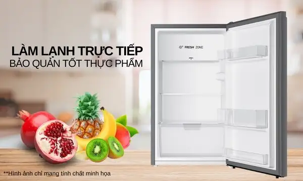 Tủ lạnh mini bar UltimateTaste 300 - Xám Arctic, 94L, EUM0930AD-VN 7 Tủ lạnh Mini Electrolux 94 lít EUM0930AD-VN