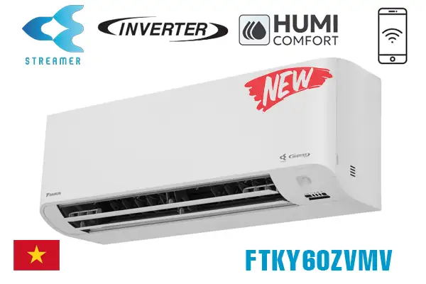 Điều hòa Daikin FTKY60ZVMV 21000 BTU 1 chiều inverter [Model 2025]